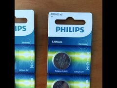 بطارية خلية زر OEM Philips Cr2025 لجهاز التحكم عن بعد في السيارة